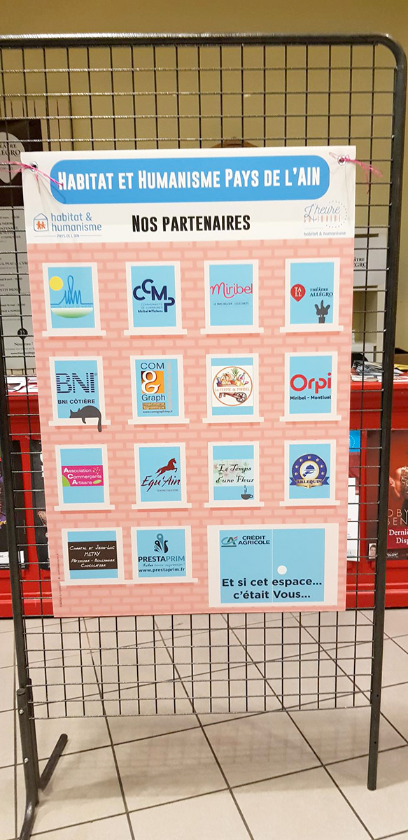 Panneaux Partenaires Habitat Humanisme